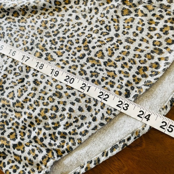 FRNCH Leopard Print Button-Up Blouse - Black and Brown - Picture 9 of 12